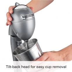 Hamilton Beach 28 oz. 2-Speed Stainless Steel Pro All-Metal Drink Mixer 16 Hamilton Beach 28 oz. 2-Speed Stainless Steel Pro All-Metal Drink Mixer -Air Fryers shop grey hamilton beach countertop blenders 65120 44 1000