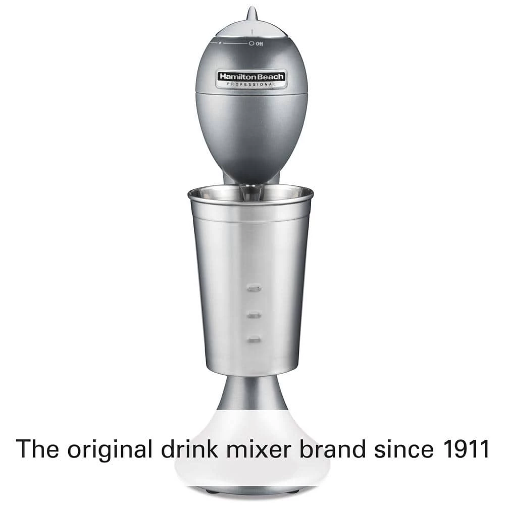 Hamilton Beach 28 oz. 2-Speed Stainless Steel Pro All-Metal Drink Mixer 5 Hamilton Beach 28 oz. 2-Speed Stainless Steel Pro All-Metal Drink Mixer - Image 3