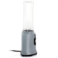 Oster My Blend 400-Watt 20 oz. Single Speed Grey Personal Blender with Smoothie Cup -Air Fryers shop grey oster countertop blenders 985118825m 4f 1000