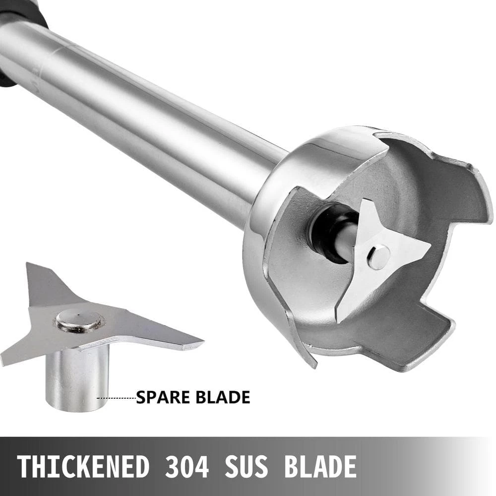 VEVOR Constant Speed Hand Immersion Blender Commercial 15.7 in. Commercial Emersion Blender Hand Mixer for Kitchen Mixing 6 VEVOR Constant Speed Hand Immersion Blender Commercial 15.7 in. Commercial Emersion Blender Hand Mixer for Kitchen Mixing - Image 4