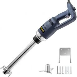 VEVOR Commercial Immersion Blender 500 Watt Hand Held Mixer with 15.7 in. Removable Shaft Constant Speed 16000RPM