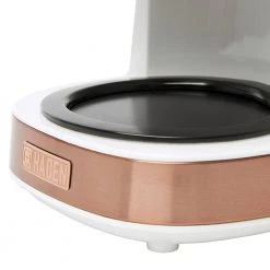 HADEN 12-Cup Ivory and Copper Retro Style Drip Coffee Maker with Strength Control and Timer -Air Fryers shop ivory and copper haden drip coffee makers 75092 fa 1000