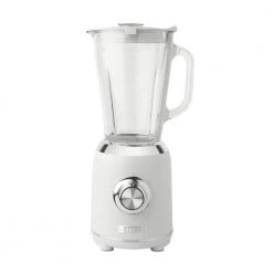 HADEN Heritage 56 oz. 5-Speed Ivory White Blender with Dual Safety Lock Jug