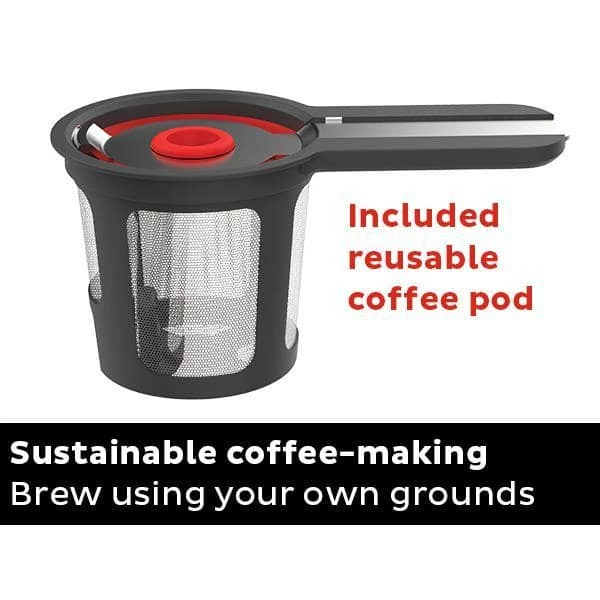 INSTANT 40 oz. Solo Single Cup Maroon Drip Coffee Maker with Water Tank Capacity 5 INSTANT 40 oz. Solo Single Cup Maroon Drip Coffee Maker with Water Tank Capacity - Image 3