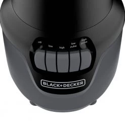 BLACK+DECKER Helix Performance 48 oz. 4-Speed Matte Black Blender -Air Fryers shop matte black black decker countertop blenders bl1610bg p 1f 1000