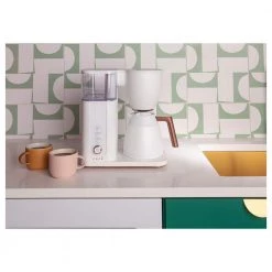 Cafe 10 Cup Matte White Specialty Drip Coffee Maker with Insulated Thermal Carafe, and WiFi connected 17 Cafe 10 Cup Matte White Specialty Drip Coffee Maker with Insulated Thermal Carafe, and WiFi connected -Air Fryers shop matte white cafe drip coffee makers c7cdaas4pw3 66 1000