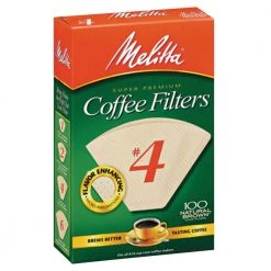 Melitta Coffee Filters, 8 to 12 Cup Size, Cone, 1,200/Carton