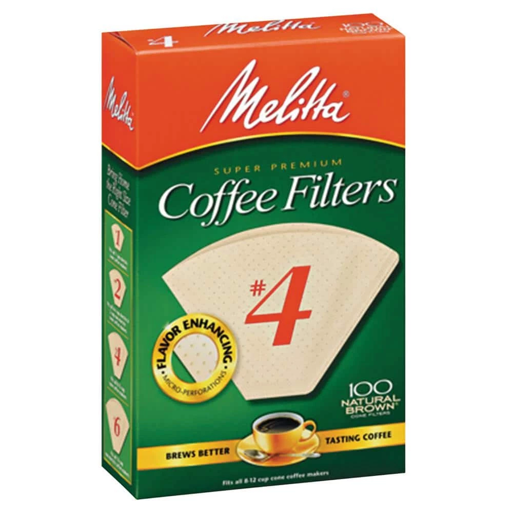 Melitta Coffee Filters, 8 to 12 Cup Size, Cone, 1,200/Carton 3 Melitta Coffee Filters, 8 to 12 Cup Size, Cone, 1,200/Carton