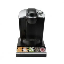 Mind Reader Coupe 30-Capacity Black Coffee Pod Storage Drawer 12 Mind Reader Coupe 30-Capacity Black Coffee Pod Storage Drawer -Air Fryers shop mind reader coffee accessories try30 blk 44 1000