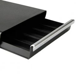 Mind Reader Coupe 30-Capacity Black Coffee Pod Storage Drawer 10 Mind Reader Coupe 30-Capacity Black Coffee Pod Storage Drawer -Air Fryers shop mind reader coffee accessories try30 blk 4f 1000