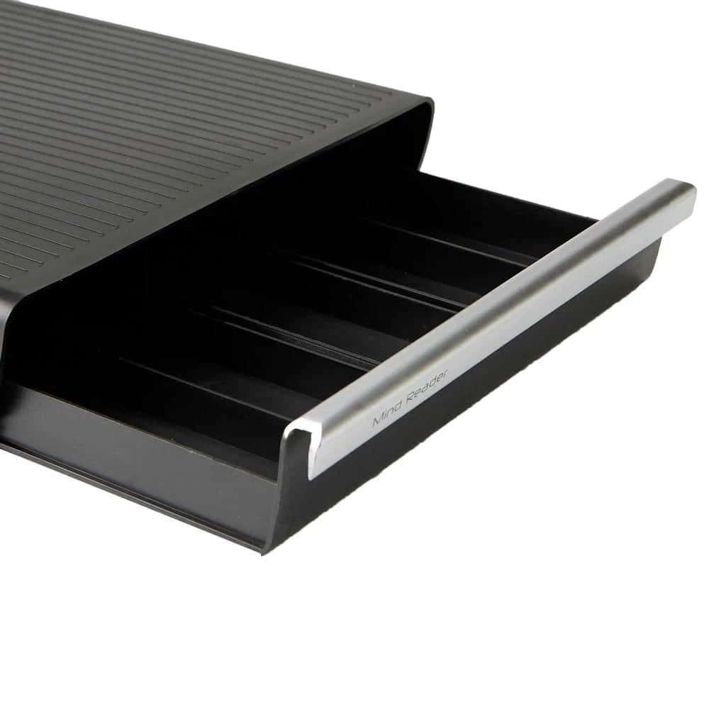 Mind Reader Coupe 30-Capacity Black Coffee Pod Storage Drawer 5 Mind Reader Coupe 30-Capacity Black Coffee Pod Storage Drawer - Image 3