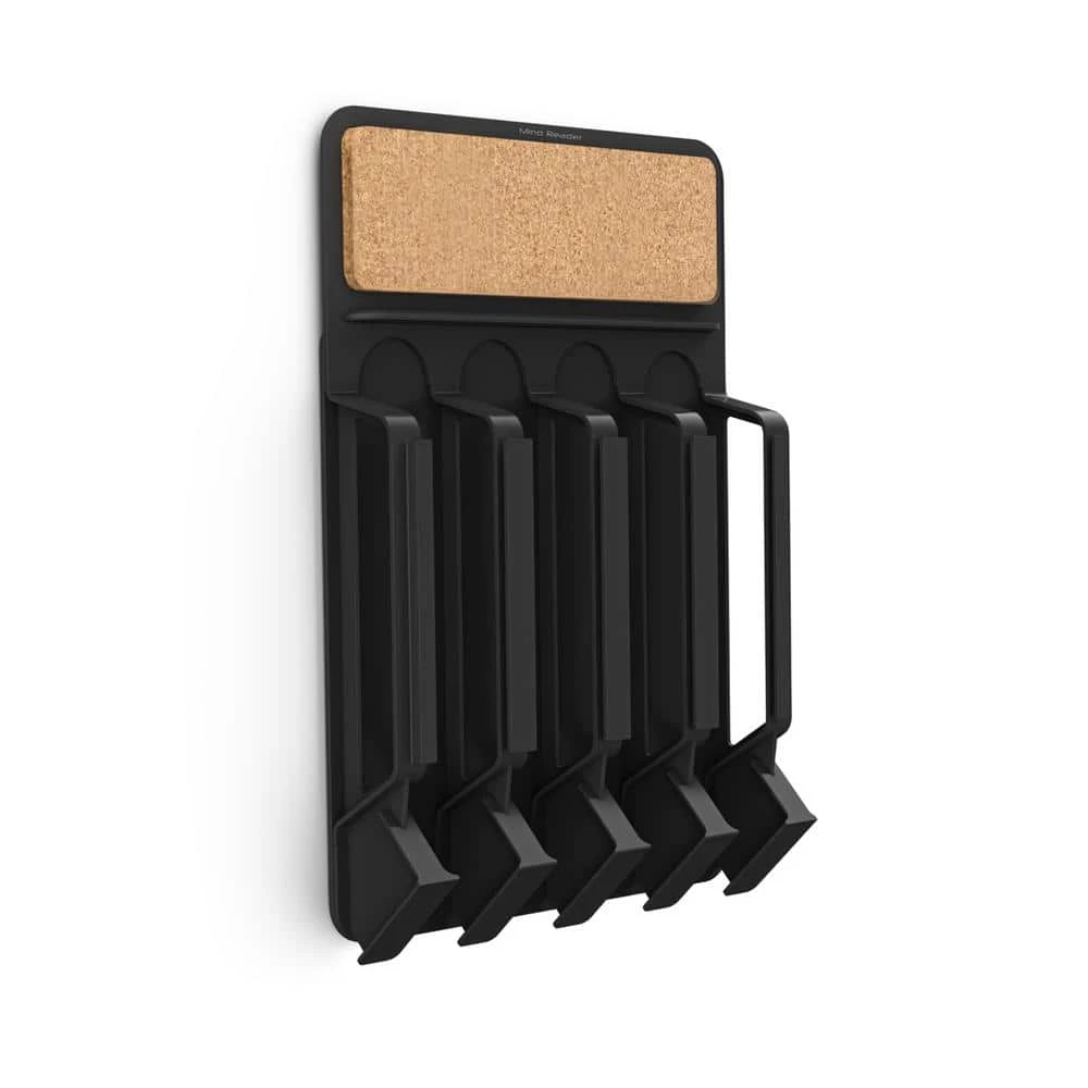 Mind Reader Mounty 20-Capacity Wall Mounted Black K-Cup Dispenser 3 Mind Reader Mounty 20-Capacity Wall Mounted Black K-Cup Dispenser