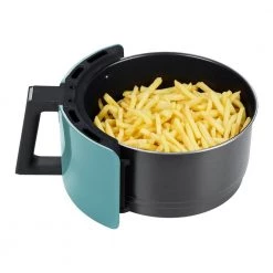 GoWISE USA 5 qt. Mint/Silver Electric Air Fryer with Digital Touchscreen and Recipe Book -Air Fryers shop mint silver gowise usa air fryers gw22964 66 1000