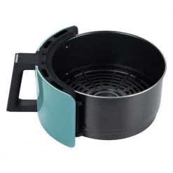 GoWISE USA 5 qt. Mint/Silver Electric Air Fryer with Digital Touchscreen and Recipe Book -Air Fryers shop mint silver gowise usa air fryers gw22964 fa 1000