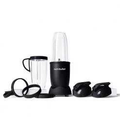 NutriBullet 32 oz. Single Speed Matte Black Blender with Extractor Blade