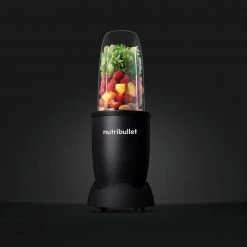 NutriBullet 32 oz. Single Speed Matte Black Blender with Extractor Blade 13 NutriBullet 32 oz. Single Speed Matte Black Blender with Extractor Blade -Air Fryers shop monochrome black nutribullet countertop blenders nb9 1301ak 66 1000
