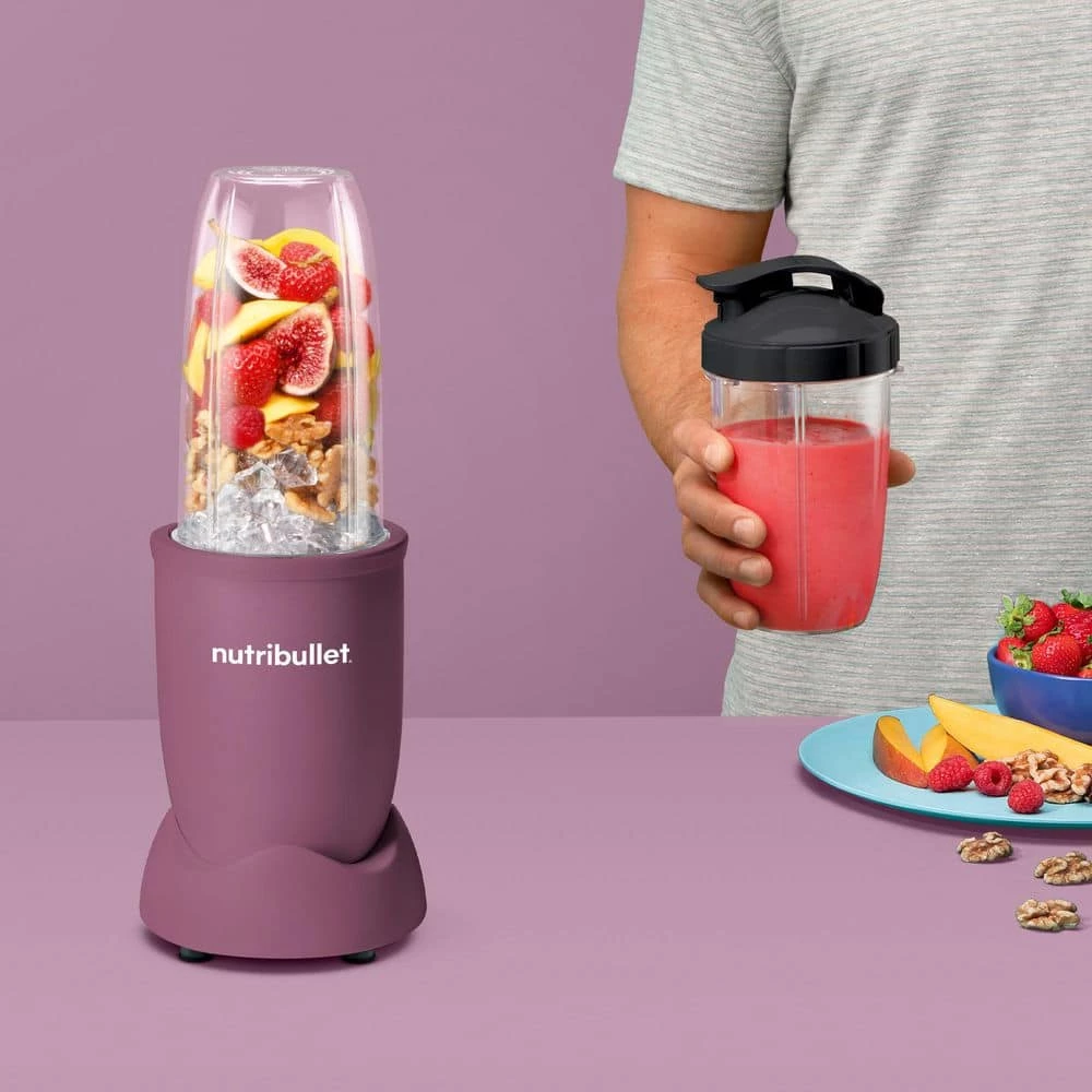 NutriBullet 0.9 oz. Single Speed Purple Pro Single Serve Blender (900W) 4 NutriBullet 0.9 oz. Single Speed Purple Pro Single Serve Blender (900W) - Image 2