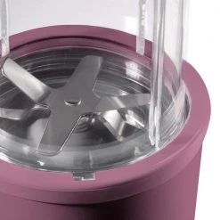 NutriBullet 0.9 oz. Single Speed Purple Pro Single Serve Blender (900W) 14 NutriBullet 0.9 oz. Single Speed Purple Pro Single Serve Blender (900W) -Air Fryers shop monochrome matte light plum nutribullet countertop blenders nb9 1301alp 4f 1000