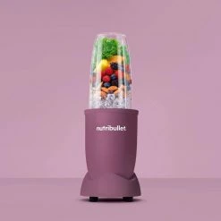 NutriBullet 0.9 oz. Single Speed Purple Pro Single Serve Blender (900W) 13 NutriBullet 0.9 oz. Single Speed Purple Pro Single Serve Blender (900W) -Air Fryers shop monochrome matte light plum nutribullet countertop blenders nb9 1301alp 66 1000