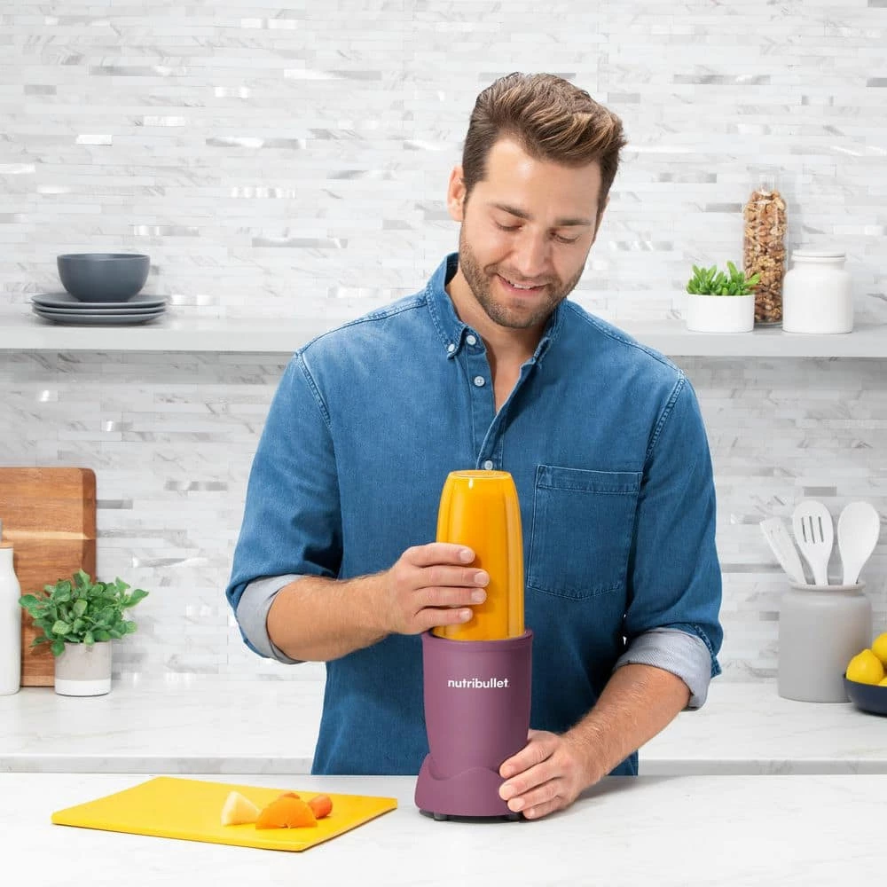 NutriBullet 0.9 oz. Single Speed Purple Pro Single Serve Blender (900W) 10 NutriBullet 0.9 oz. Single Speed Purple Pro Single Serve Blender (900W) - Image 8