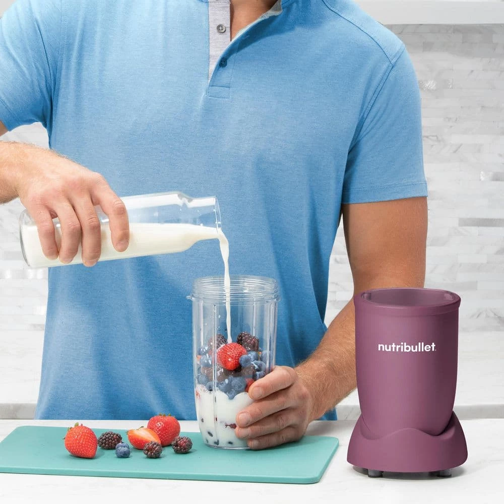 NutriBullet 0.9 oz. Single Speed Purple Pro Single Serve Blender (900W) 9 NutriBullet 0.9 oz. Single Speed Purple Pro Single Serve Blender (900W) - Image 7
