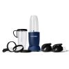 NutriBullet 0.9 oz. Single Speed All Matte Navy Blue Pro Single Serve Blender (900W) -Air Fryers shop monochrome navy blue nutribullet countertop blenders nb9 1301anb 64 1000