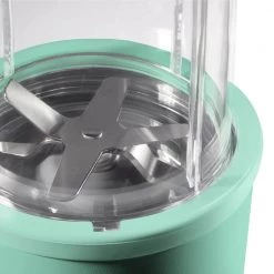 NutriBullet 0.9 oz. Single Speed Mint Green Pro Single Serve Blender (900W) -Air Fryers shop monohrome matte mint green nutribullet countertop blenders nb9 1301amg 4f 1000