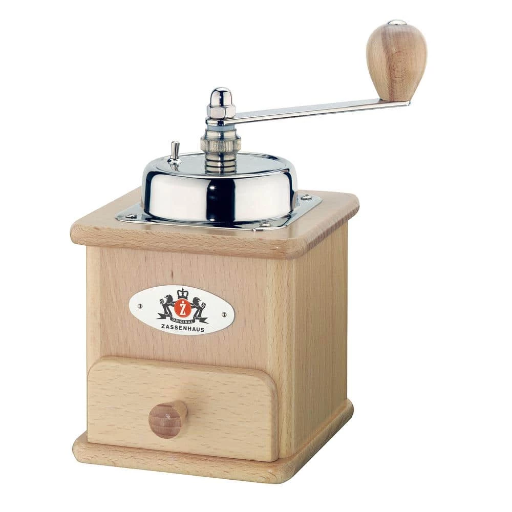 ZASSENHAUS Brasilia Natural Beechwood Manual Coffee Mill 3 ZASSENHAUS Brasilia Natural Beechwood Manual Coffee Mill