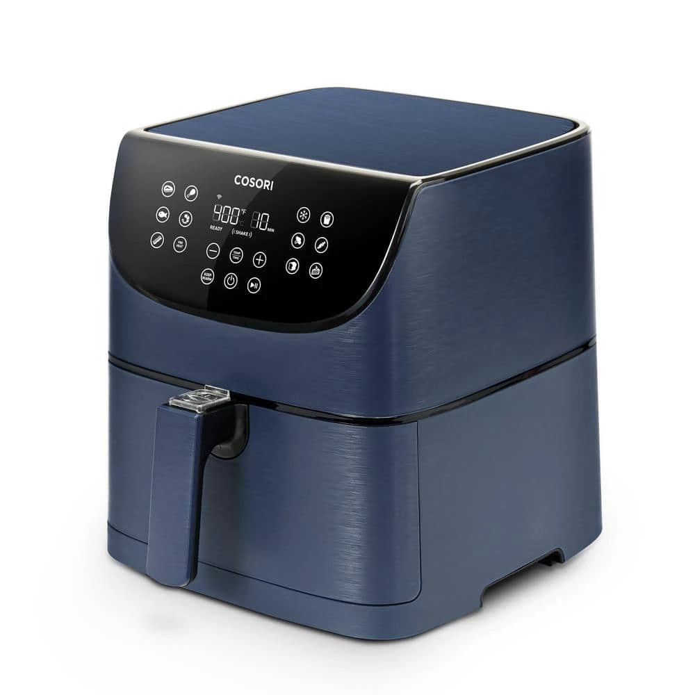 Cosori Smart 5.8 qt. Navy Blue Air Fryer with Bonus Skewer Set 3 Cosori Smart 5.8 qt. Navy Blue Air Fryer with Bonus Skewer Set