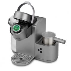 Keurig K-Cafe Special Edition Nickel Single Serve Coffee Maker -Air Fryers shop nickel keurig single serve coffee makers 5000200558 1f 1000