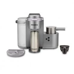 Keurig K-Cafe Special Edition Nickel Single Serve Coffee Maker -Air Fryers shop nickel keurig single serve coffee makers 5000200558 fa 1000