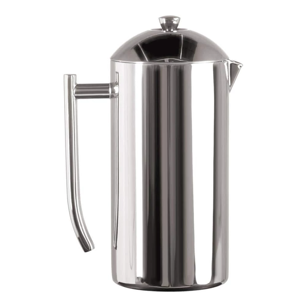 Frieling 5.5-Cup Mirror Finish Stainless Steel French Press 0130 3 Frieling 5.5-Cup Mirror Finish Stainless Steel French Press 0130