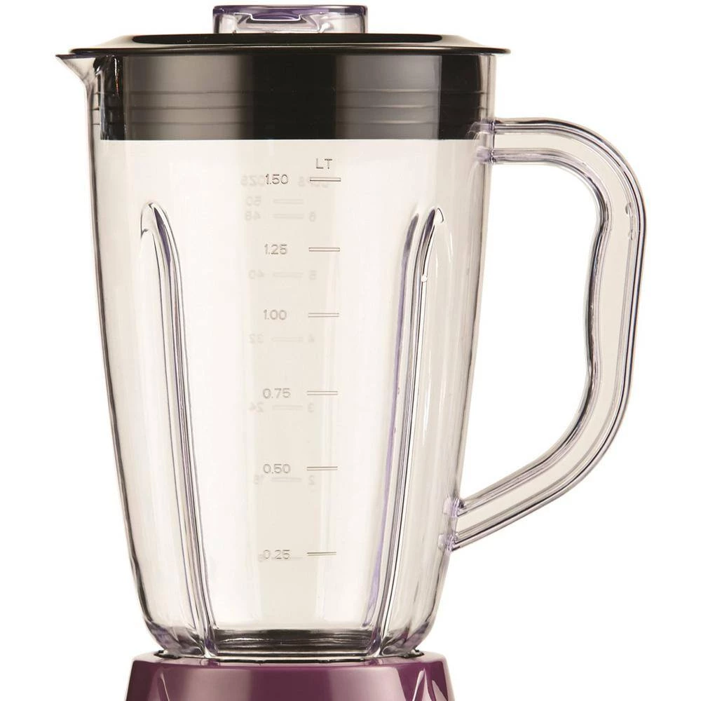 Brentwood 12-Speed Purple Blender with Plastic Jar 6 Brentwood 12-Speed Purple Blender with Plastic Jar - Image 4