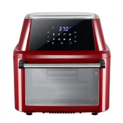 Winado 16.9 Qt. Red Electric Air Fryer with 8-Accessories
