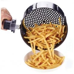 GoWISE USA 3.7 Qt. Red Air Fryer with 8-Cook Presets -Air Fryers shop red gowise usa air fryers gw22639 4f 1000