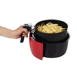 GoWISE USA 3.7 Qt. Red Air Fryer with 8-Cook Presets -Air Fryers shop red gowise usa air fryers gw22639 76 1000