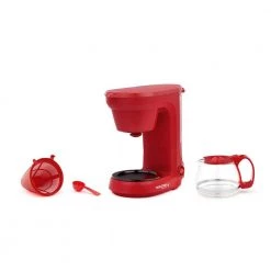 HOLSTEIN HOUSEWARES Everyday 5-Cup Red Coffee Maker -Air Fryers shop red holstein housewares drip coffee makers hh 0914701r 44 1000