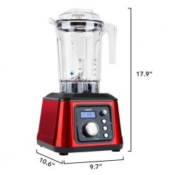 Tribest Dynapro 64 oz. 12-Speed Red Blender with Commercial Certification -Air Fryers shop red tribest countertop blenders dps 2200 rd 76 1000