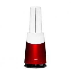 Tribest Mason Jar Ready Personal 24 oz. 1-Speed Red Blender 2-Basic Pack