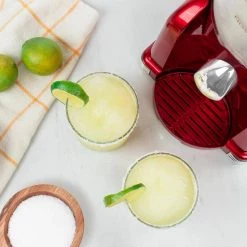 Nostalgia 32 oz. Single Speed Retro Red Slush Drink Blender -Air Fryers shop retro red nostalgia countertop blenders sm32rr fa 1000