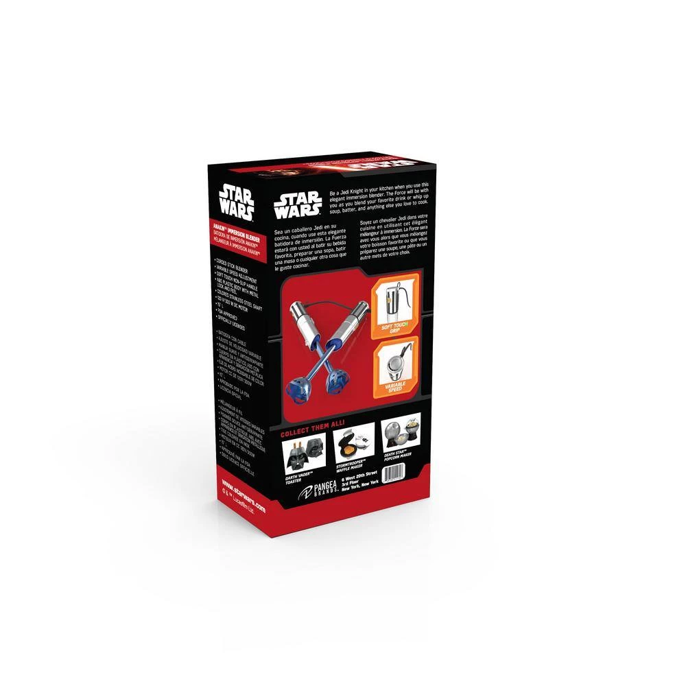 Pangea Brands Anakin Skywalker 6-Speed Blue and Silver Immersion Blender 5 Pangea Brands Anakin Skywalker 6-Speed Blue and Silver Immersion Blender - Image 3