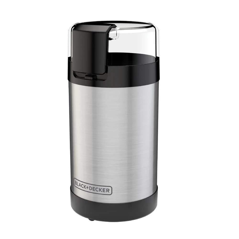 BLACK+DECKER 4 oz. Silver Coffee Grinder 3 BLACK+DECKER 4 oz. Silver Coffee Grinder