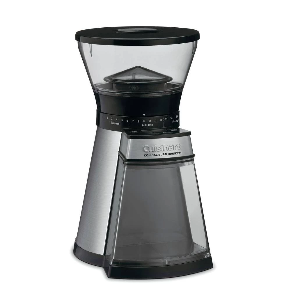 Cuisinart Programmable Conical Burr Mill, Coffee Grinder in Brushed Stainless 5 Cuisinart Programmable Conical Burr Mill, Coffee Grinder in Brushed Stainless - Image 3