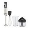 Cuisinart Smart Stick 5-Speed Stainless Steel Immersion Blender with 3-Cup Chopper and Grinder Attachment