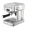 Aoibox 2- Cup Silver 20-Bar Espresso Machine with Milk Frother, 1.8L Water Tank, Stainless Steel 2 Aoibox 2- Cup Silver 20-Bar Espresso Machine with Milk Frother, 1.8L Water Tank, Stainless Steel -Air Fryers shop silver espresso machines snmx3809 64 1000