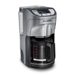 HAMILTON BEACH PROFESSIONAL 12-Cup Silver Programmable Drip Coffee Maker