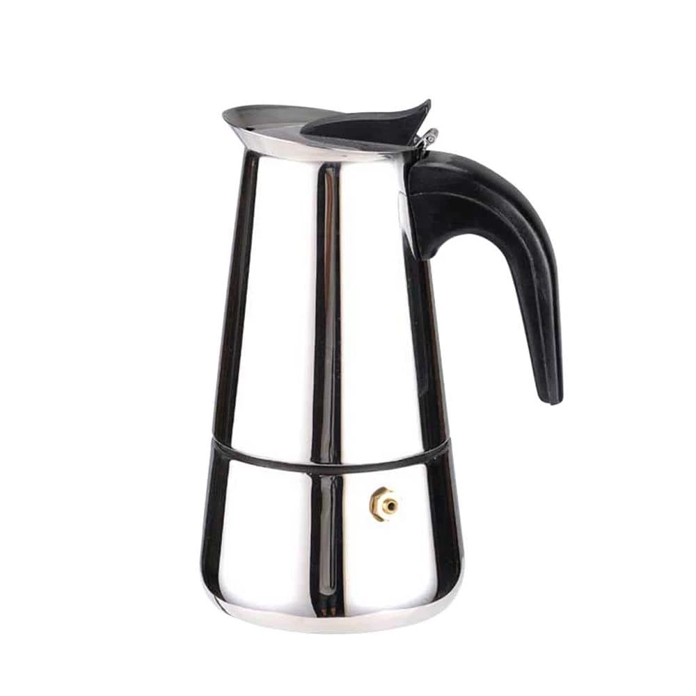 Home Basics 6-Cup Stainless Steel Stovetop Espresso Machine 3 Home Basics 6-Cup Stainless Steel Stovetop Espresso Machine