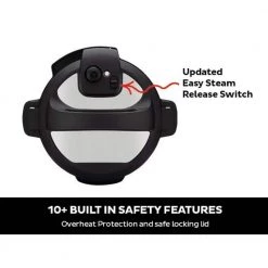 Instant Pot 8 Qt. Silver Duo Crisp Air Fryer with EPC Combo -Air Fryers shop silver instant pot air fryers 140 0021 01 4f 1000