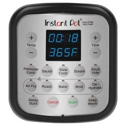 Instant Pot 8 Qt. Silver Duo Crisp Air Fryer with EPC Combo -Air Fryers shop silver instant pot air fryers 140 0021 01 c3 1000