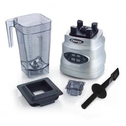 Omega 3 HP 64 oz. 11-Speed Silver Blender with Container Timer and Infinity Control 9 Omega 3 HP 64 oz. 11-Speed Silver Blender with Container Timer and Infinity Control -Air Fryers shop silver omega countertop blenders om7560s 4f 1000